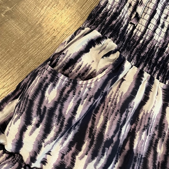 Maxi broom crinkle stick skirt Womens boho maxi skirt tiered ruffle size… - Picture 3 of 7